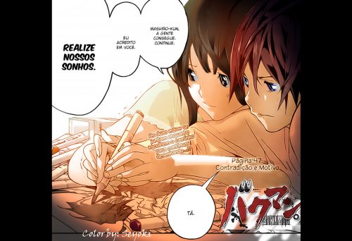 Bakuman_Miho_and_Mashiro_by_hannsamu