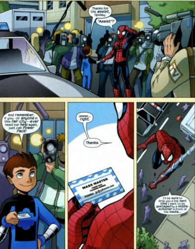 powerpackspiderman1b business card